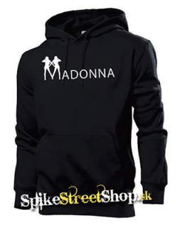 MADONNA - čierna pánska mikina (-60%=VÝPREDAJ)