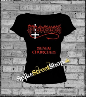 POSSESSED - Seven Churches - dámske tričko (-30%=VÝPREDAJ)