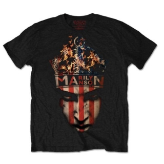 MARILYN MANSON - Crown - čierne pánske tričko