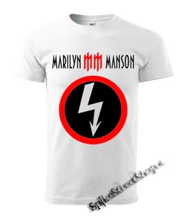 MARILYN MANSON - The Cult - biele pánske tričko (-30%=VÝPREDAJ)