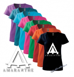 AMARANTHE - Logo - farebné dámske tričko (-60%=VÝPREDAJ)