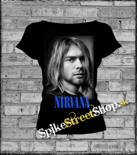 KURT COBAIN - Portrait - dámske tričko (-30%=VÝPREDAJ)