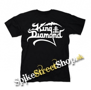KING DIAMOND - Logo - pánske tričko (-60%=VÝPREDAJ)