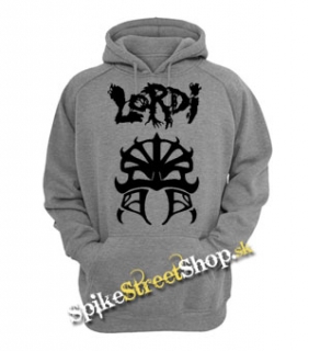 LORDI - Symbol - šedá pánska mikina (-60%=VÝPREDAJ)