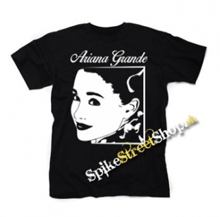 ARIANA GRANDE - Portrait - čierne detské tričko (-70%=VÝPREDAJ)