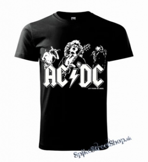 AC/DC - Let There Be Rock - čierne detské tričko (-30% VÝPREDAJ)