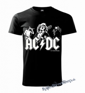 AC/DC - Let There Be Rock - čierne detské tričko (-60% VÝPREDAJ)