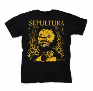 SEPULTURA - Roots Bloody Yellow - pánske tričko (-60%=VÝPREDAJ)