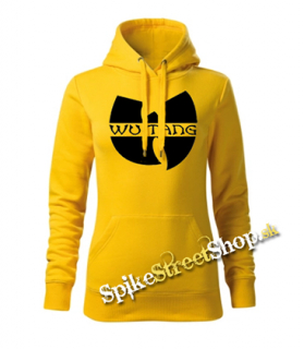 WU-TANG CLAN - Black Logo - žltá dámska mikina (-50%=VÝPREDAJ)