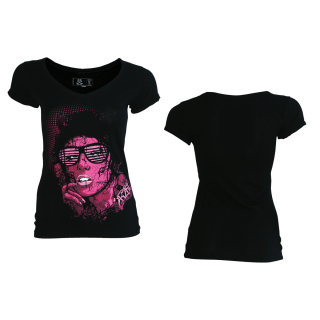 2 KOOL 2B TRUE - Black Have Hope Womens T-shirt - čierne dámske tričko (Výpredaj