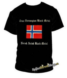 TRUE NORWEGIAN BLACK METAL - Norsk Arisk - pánske tričko