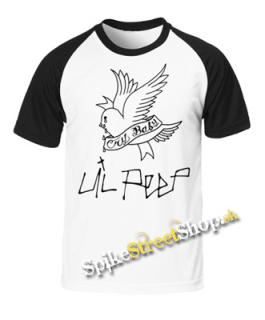 LIL PEEP - Logo Cry Baby - dvojfarebné pánske tričko (-50%=VÝPREDAJ)