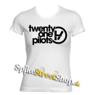 TWENTY ONE PILOTS - Logo - biele dámske tričko (-50%=VÝPREDAJ)