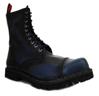 Topánky KMM 10D BLACK/BLUE - 10 dierkové