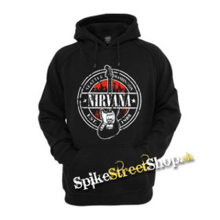 NIRVANA - Since 1988 - čierna pánska mikina (-60%=VÝPREDAJ)