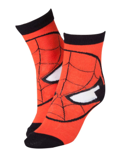 MARVEL COMICS - Spider-man Mask Socks - ponožky (Výpredaj)