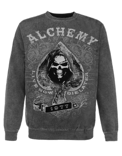 ALCHEMY - Aces of Hades Sweater - pánska mikina (Výpredaj)