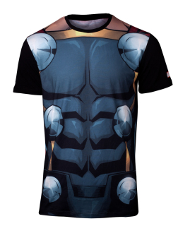MARVEL COMICS - Sublimated Thor Men's T-shirt - pánske tričko (Výpredaj)