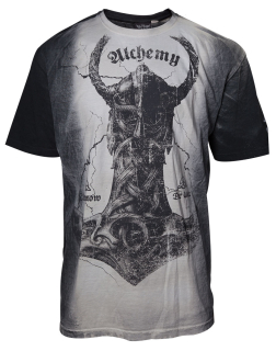 ALCHEMY - Thors Fury T-shirt - sivé pánske tričko (Výpredaj)