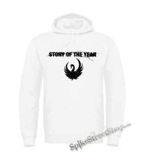 STORY OF THE YEAR - Logo - biela pánska mikina
