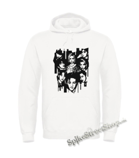 STRAY KIDS - Logo Band - biela pánska mikina