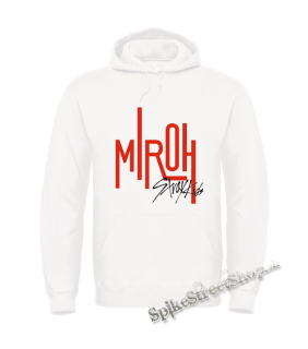 STRAY KIDS - Logo MIROH - biela pánska mikina