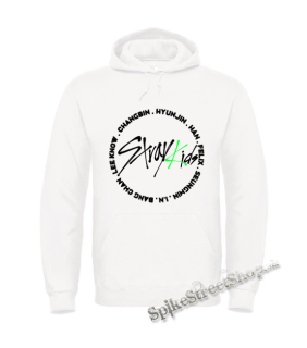 STRAY KIDS - Oddinary Circle Names - biela pánska mikina