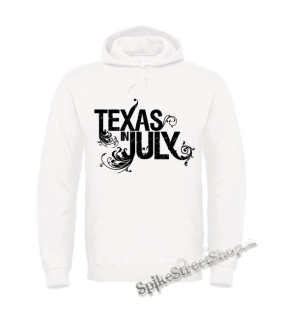 TEXAS IN JULY - biela pánska mikina