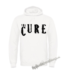 THE CURE - Logo - biela pánska mikina