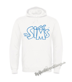 THE SIMS - Logo - biela pánska mikina