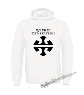 WITHIN TEMPTATION - Logo - biela pánska mikina