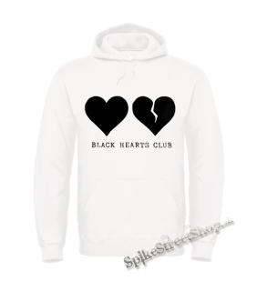 YUNGBLUD - Black Hearts Club - biela pánska mikina