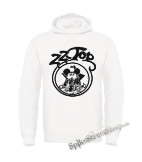 ZZTOP - Black Man - biela pánska mikina