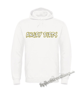 Biela detská mikina ANGRY BIRDS - Logo