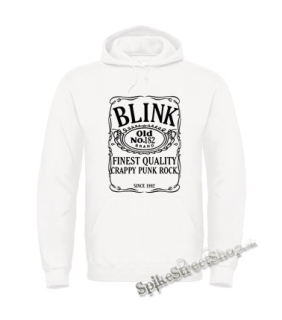 Biela detská mikina BLINK 182 - Jack Daniels Motive
