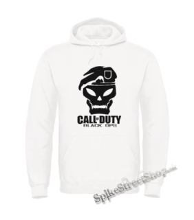 Biela detská mikina CALL OF DUTY - Skull