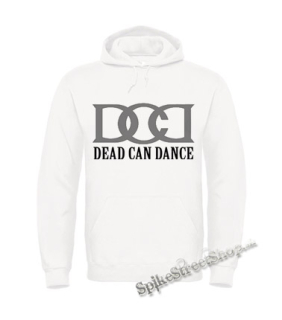 Biela detská mikina DEAD CAN DANCE - Logo Grey Sign