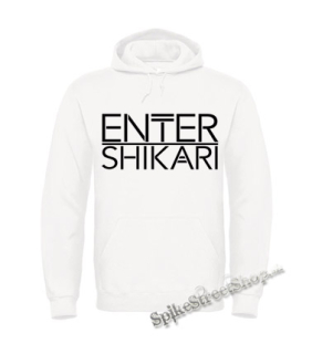 Biela detská mikina ENTER SHIKARI - Logo