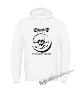 Biela detská mikina ENTOMBED - Stranger Aeons