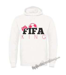 Biela detská mikina FIFA KING