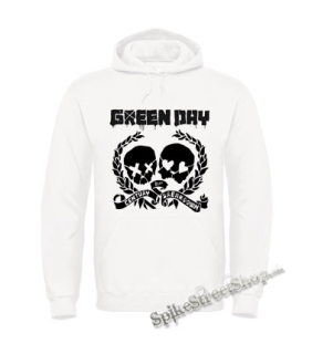 Biela detská mikina GREEN DAY - 21 st Century Breakdown Skulls