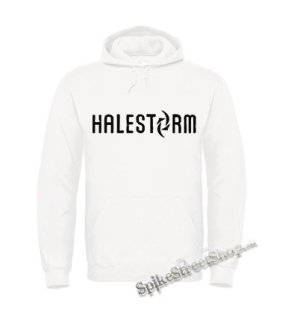 Biela detská mikina HALESTORM - Logo