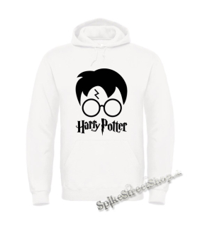 Biela detská mikina HARRY POTTER - Glasses Bold Crest With Logo