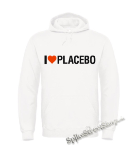 Biela detská mikina I LOVE PLACEBO