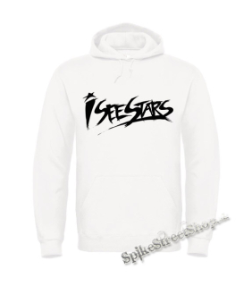 Biela detská mikina I SEE STARS - Logo