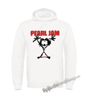Biela detská mikina PEARL JAM - Alive Red Black
