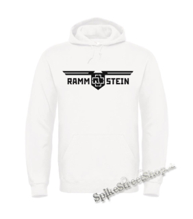 Biela detská mikina RAMMSTEIN - Wings Logo