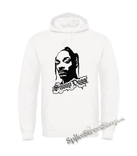 Biela detská mikina SNOOP DOGG - Logo & Portrait