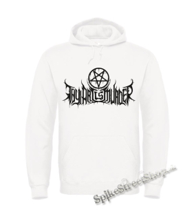 Biela detská mikina THY ART IS MURDER - Logo