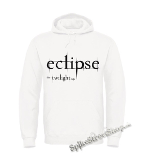 Biela detská mikina TWILIGHT ECLIPSE - Logo